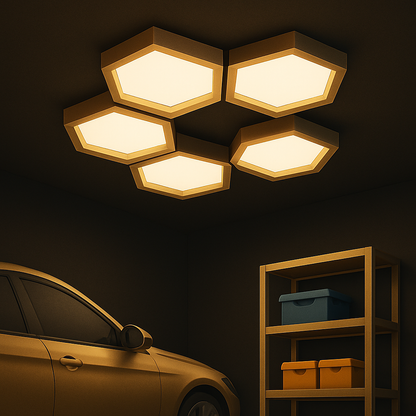 Fournisseur Premium - Éclairages LED Polygonaux pour Garages & Showrooms